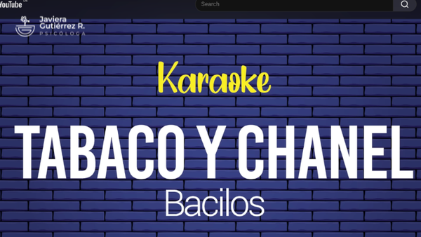 Un clásico del karaoke.